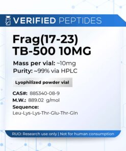 Frag(17-23) TB-500 Peptide (10MG)