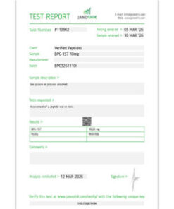 BPC-157 Peptide (10MG) 6 1aa