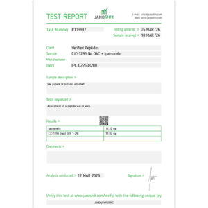 Blend: Ipamorelin CJC-1295 (No DAC) 20MG 2 20aa