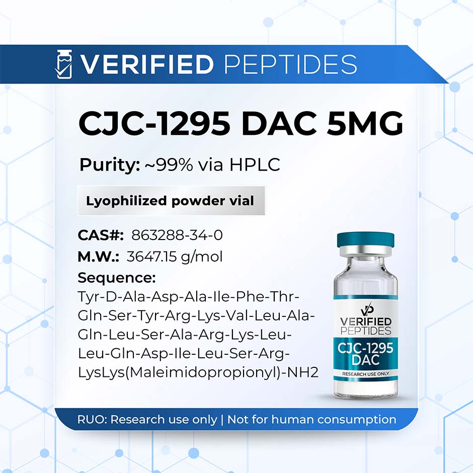 CJC-1295 DAC Peptide (5MG) 1 23