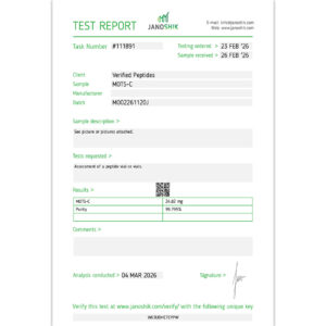 MOTS-C Peptide (20MG) 3 29aa