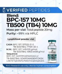 Blend: BPC-157 TB-500 Peptide (20MG)