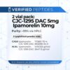 Pack: CJC-1295 DAC + Ipamorelin 9 49