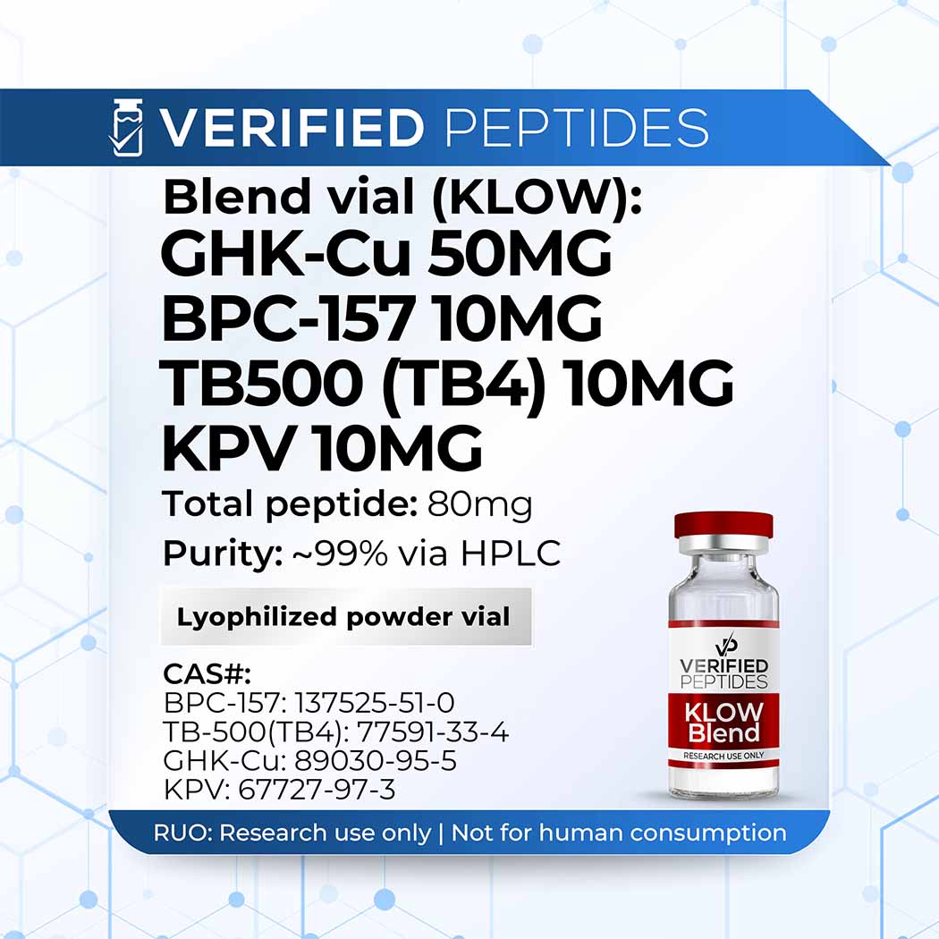 Blend: KPV GHK-Cu BPC-157 TB-500 (KLOW) 1 6